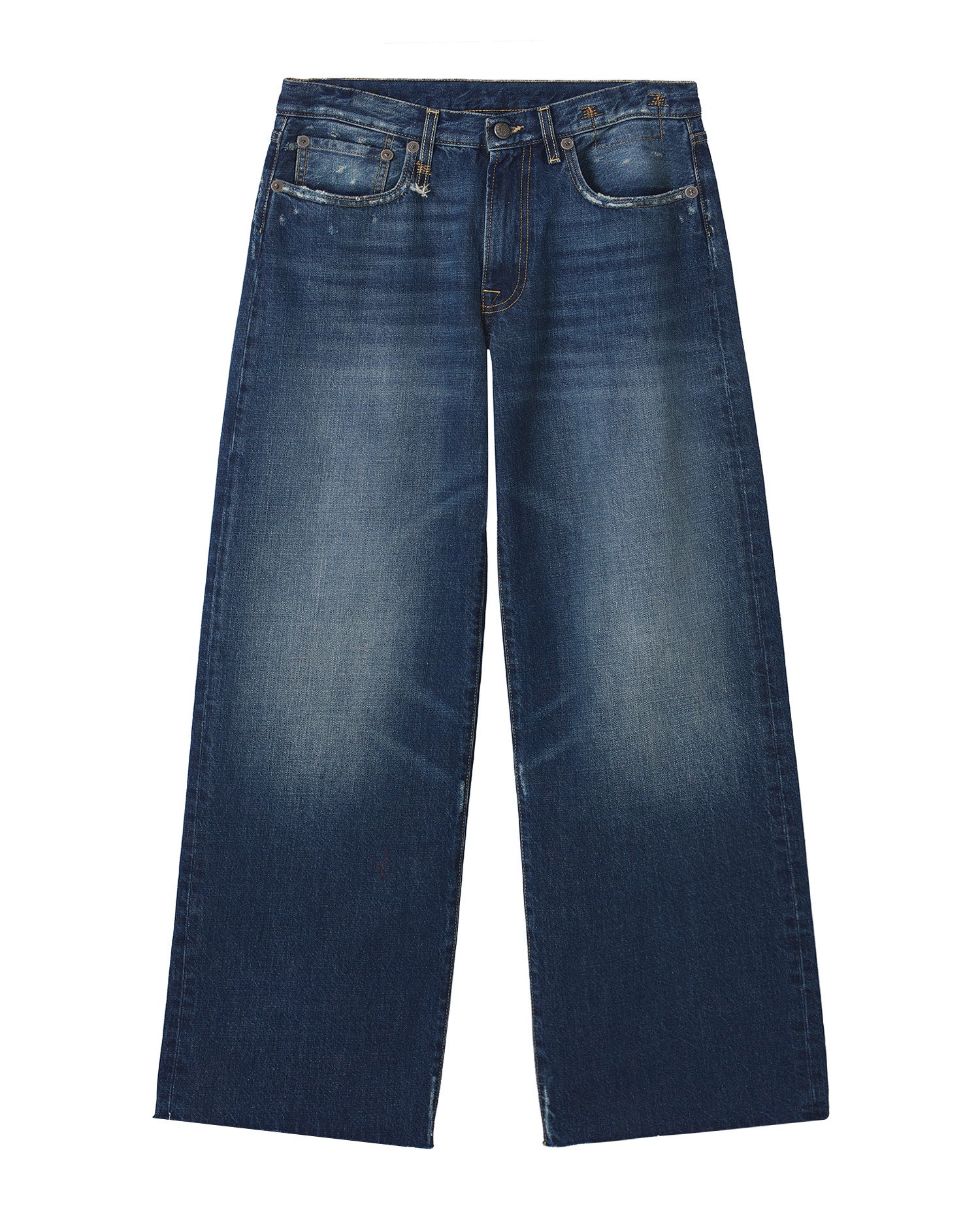 Wide leg jeans