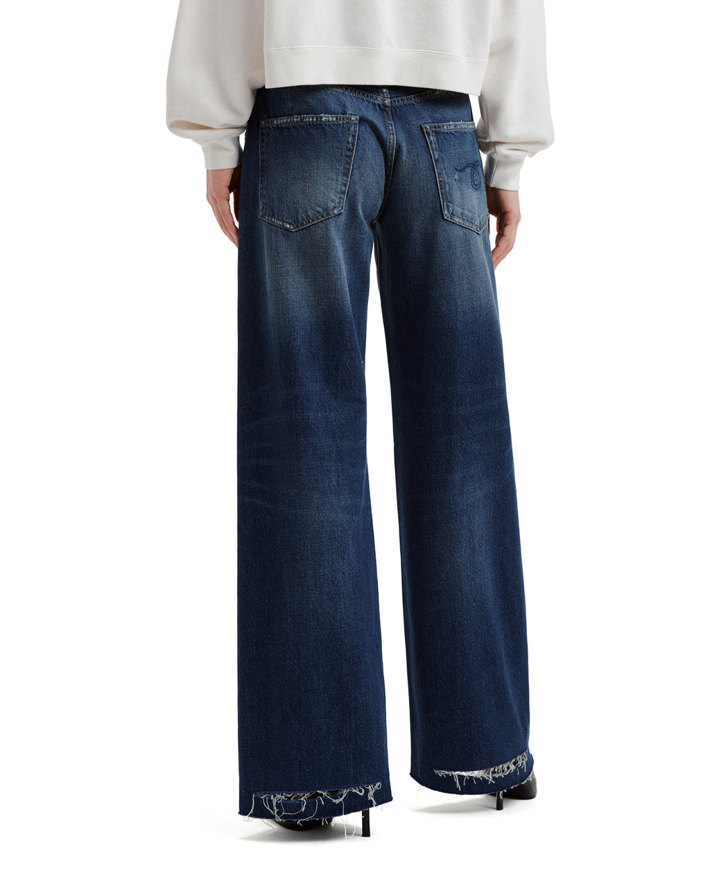Wide leg jeans