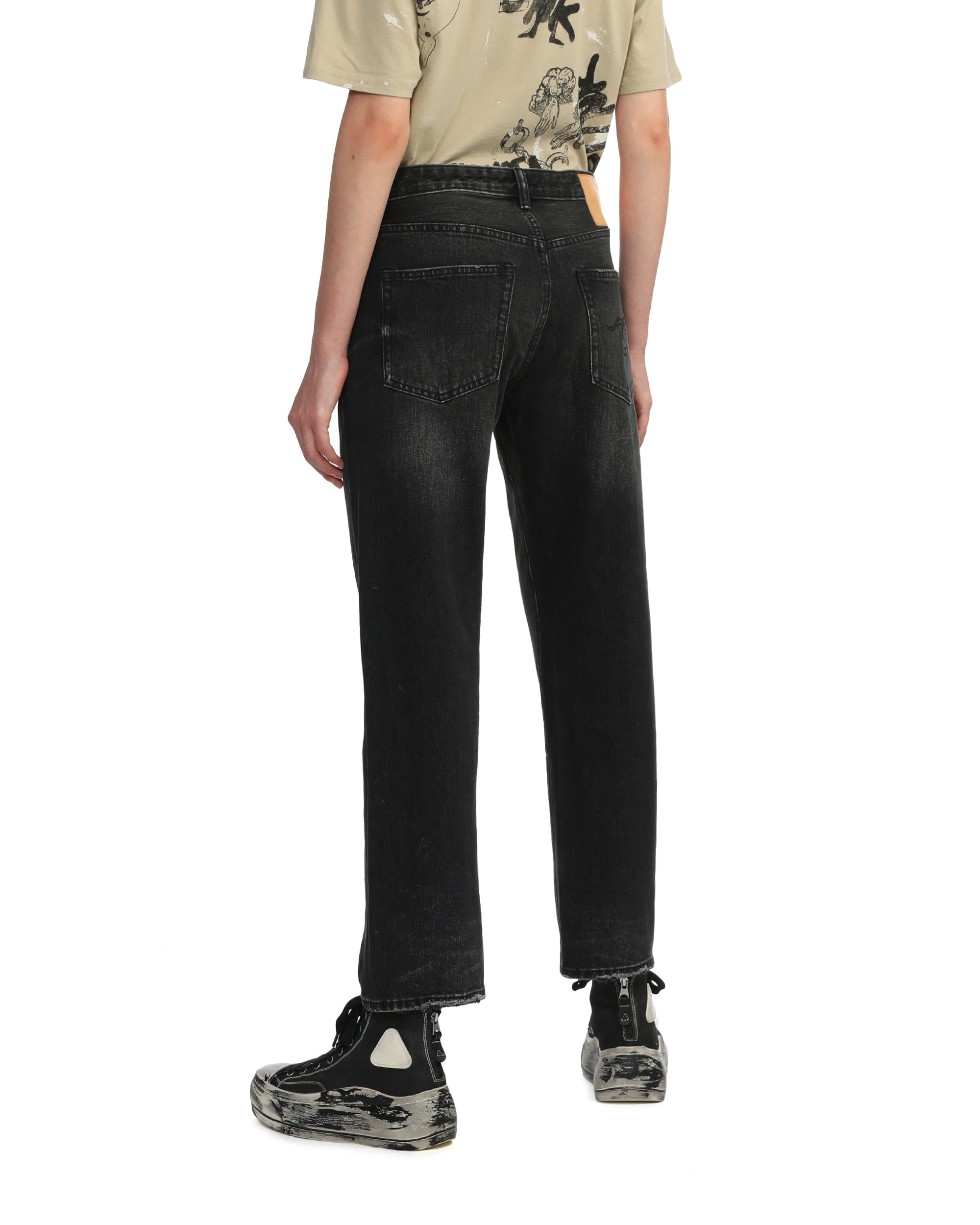 Straight cut jeans