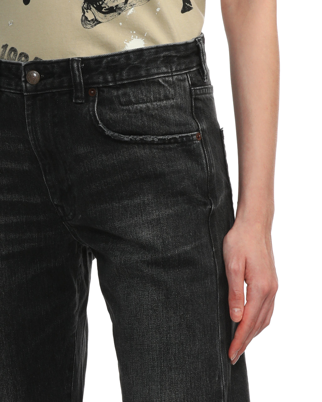 Straight cut jeans