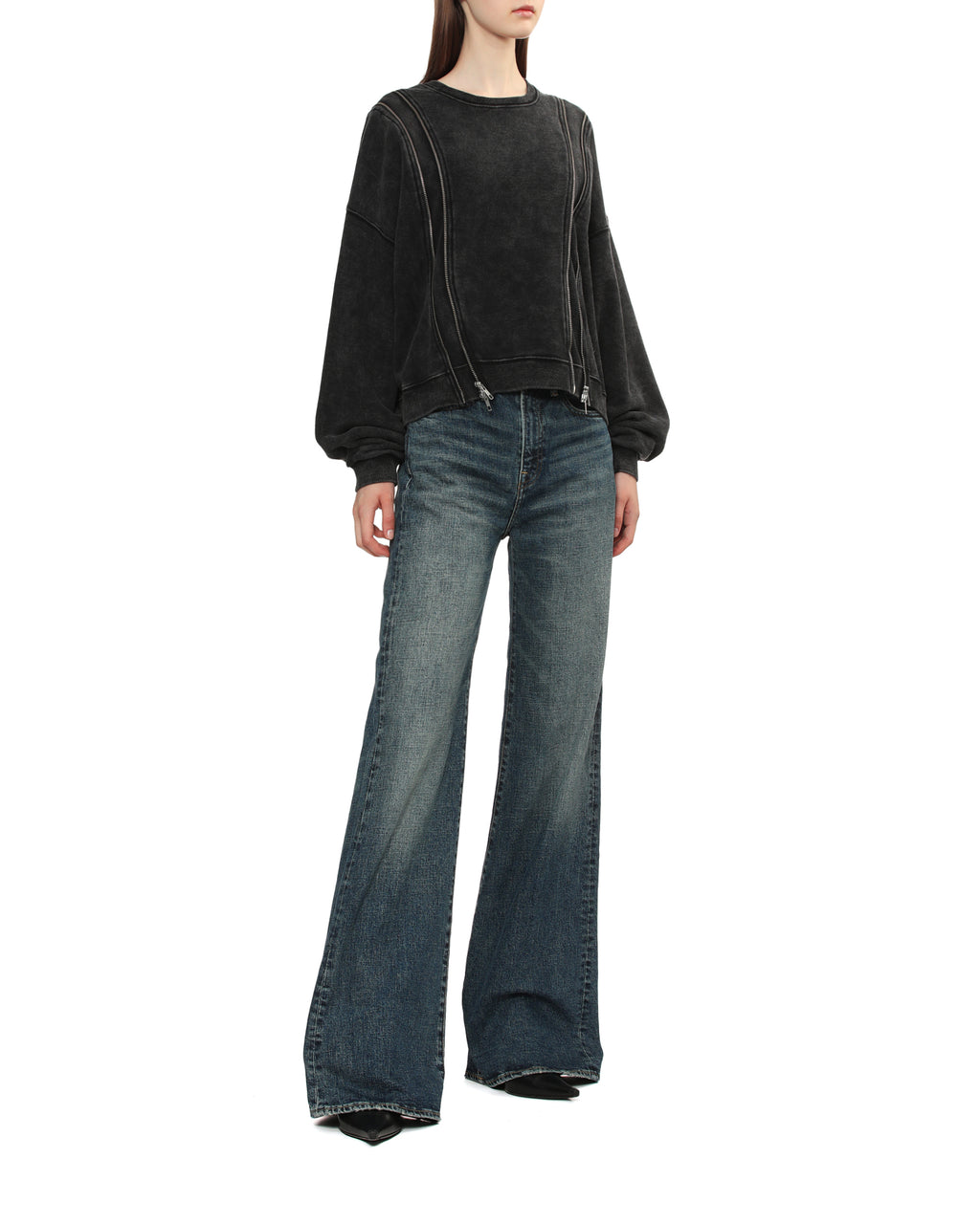 Flared jeans