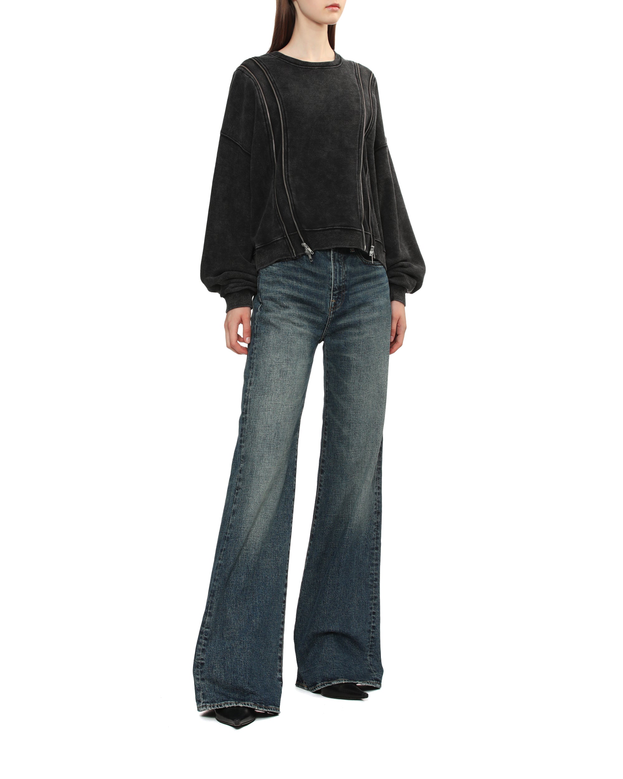 Flared jeans