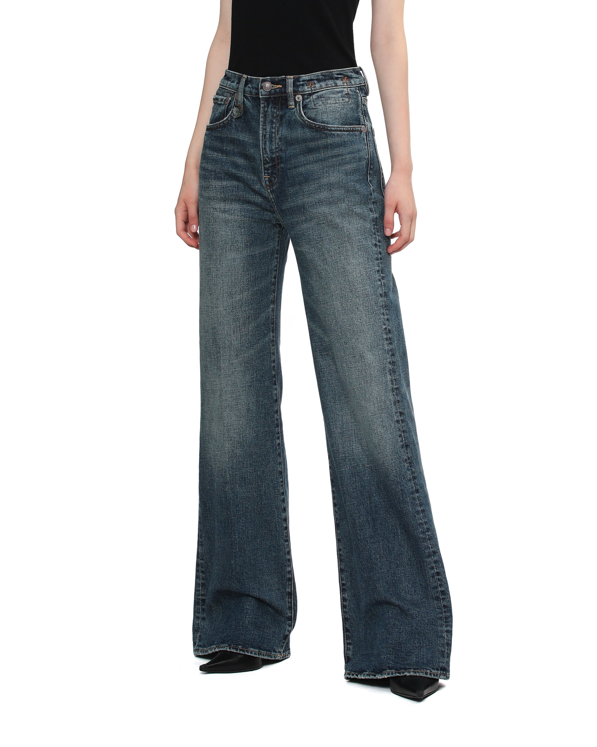 Flared jeans
