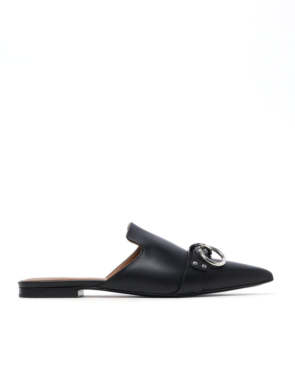 Sid Harness leather mules