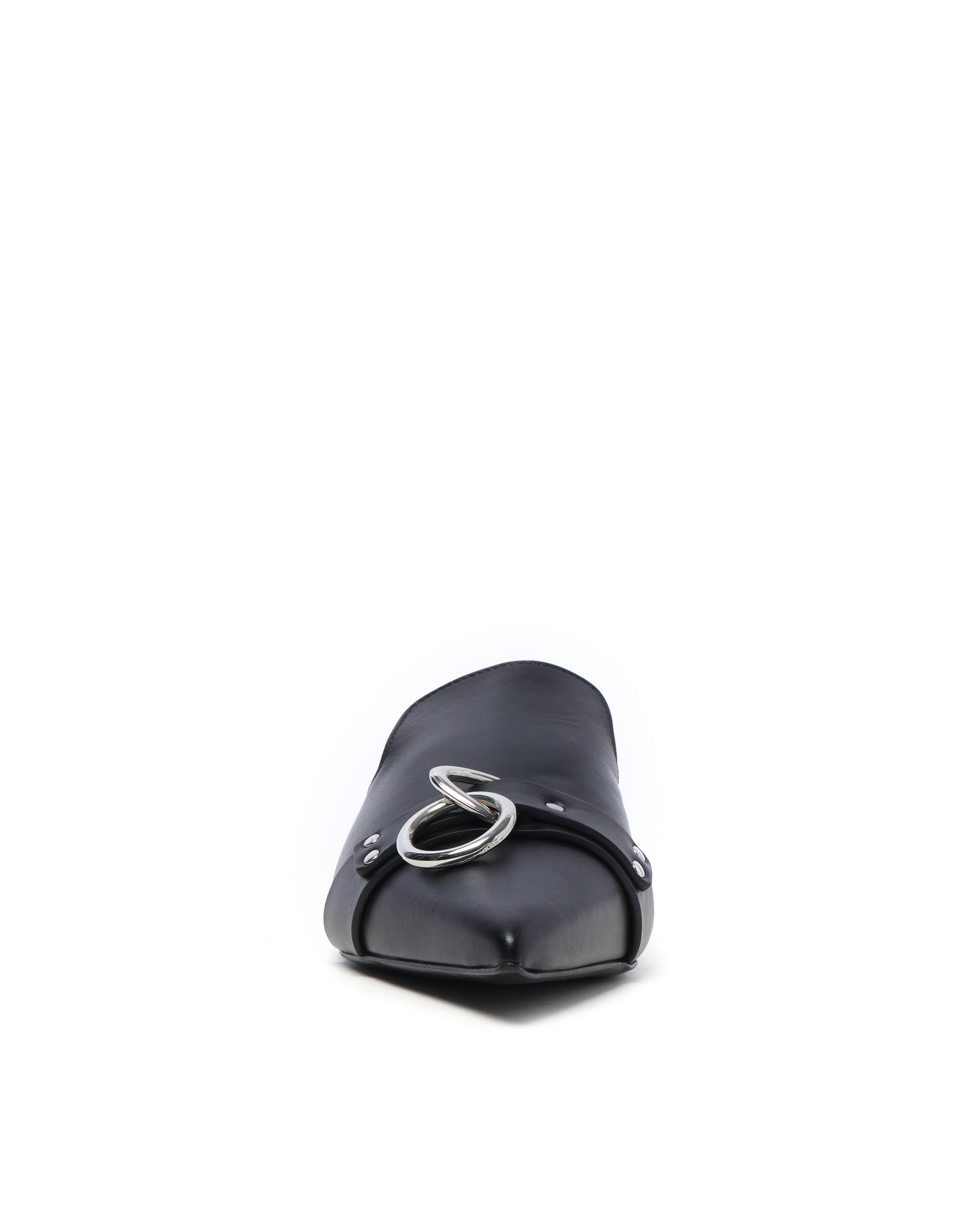 Sid Harness leather mules