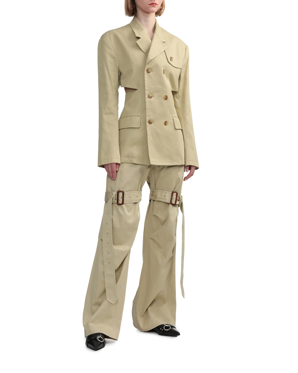 Trench cargo pants