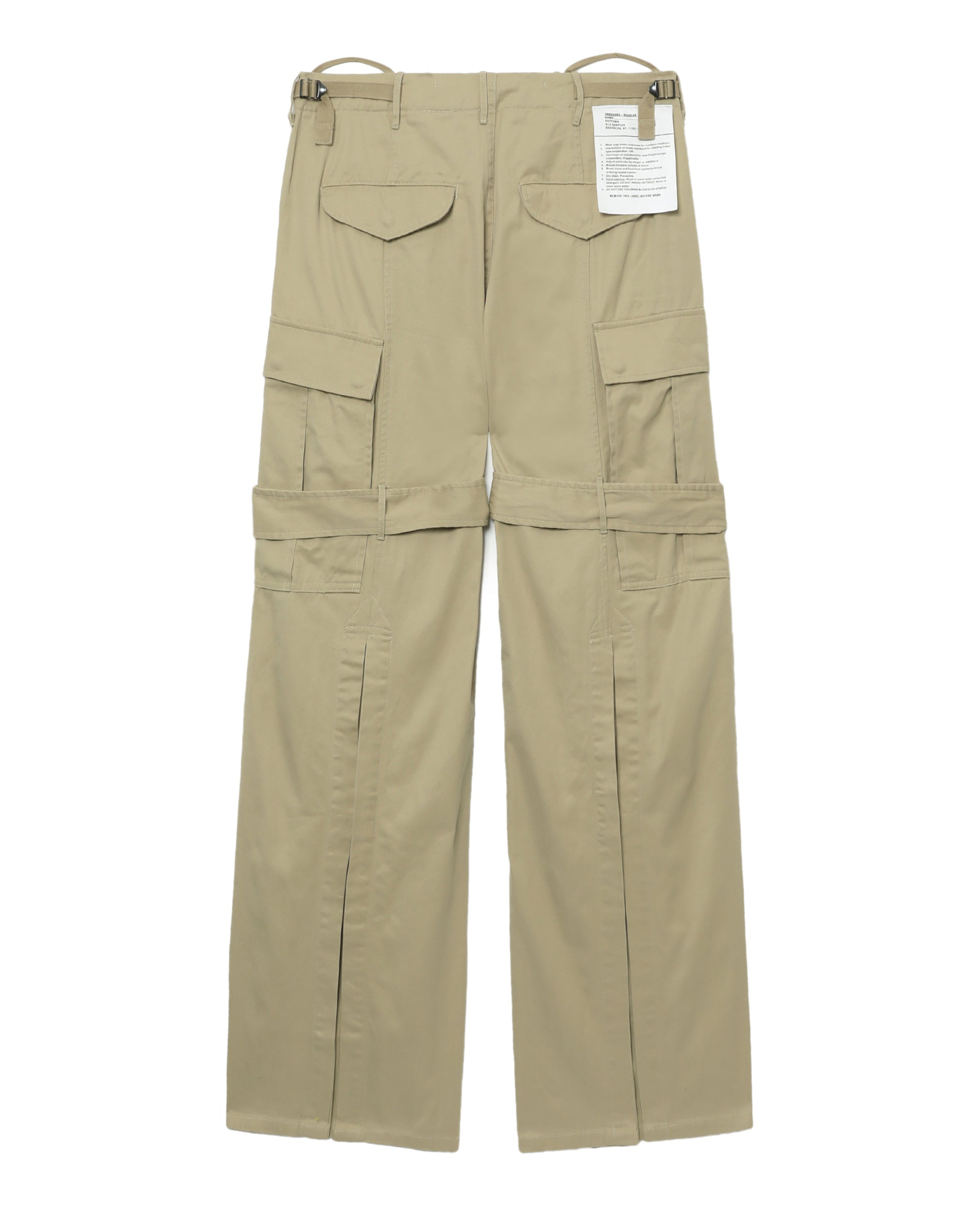 Trench cargo pants