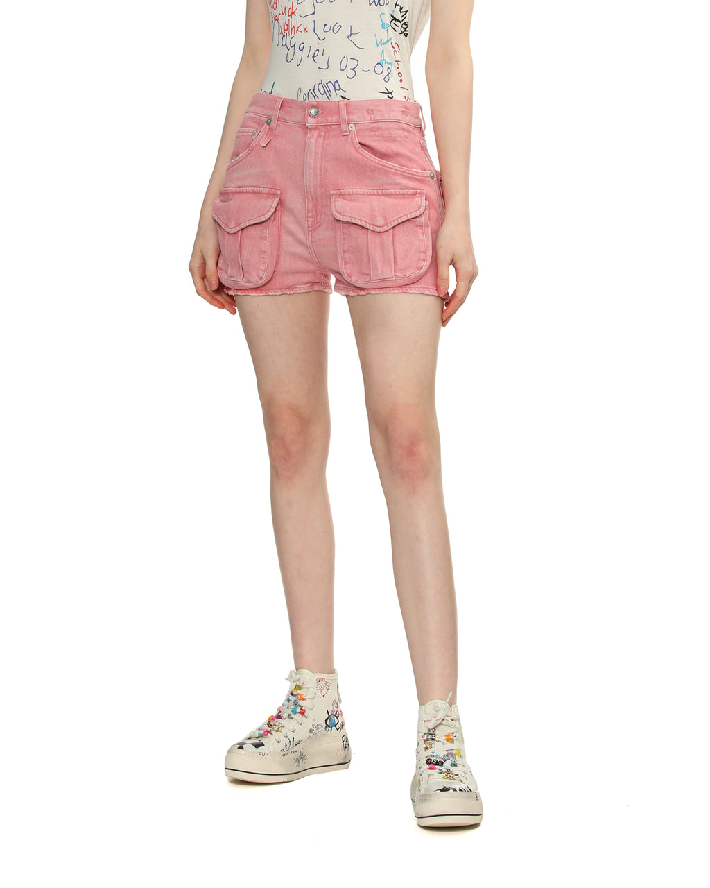 Multi-pocket shorts