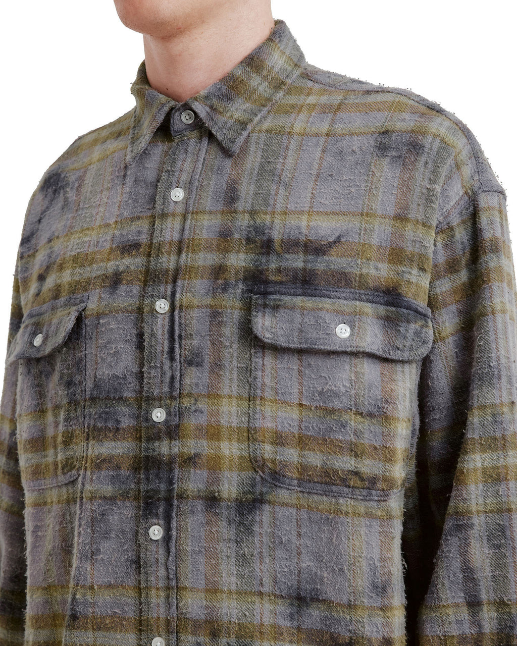 Drop neck workshirt
