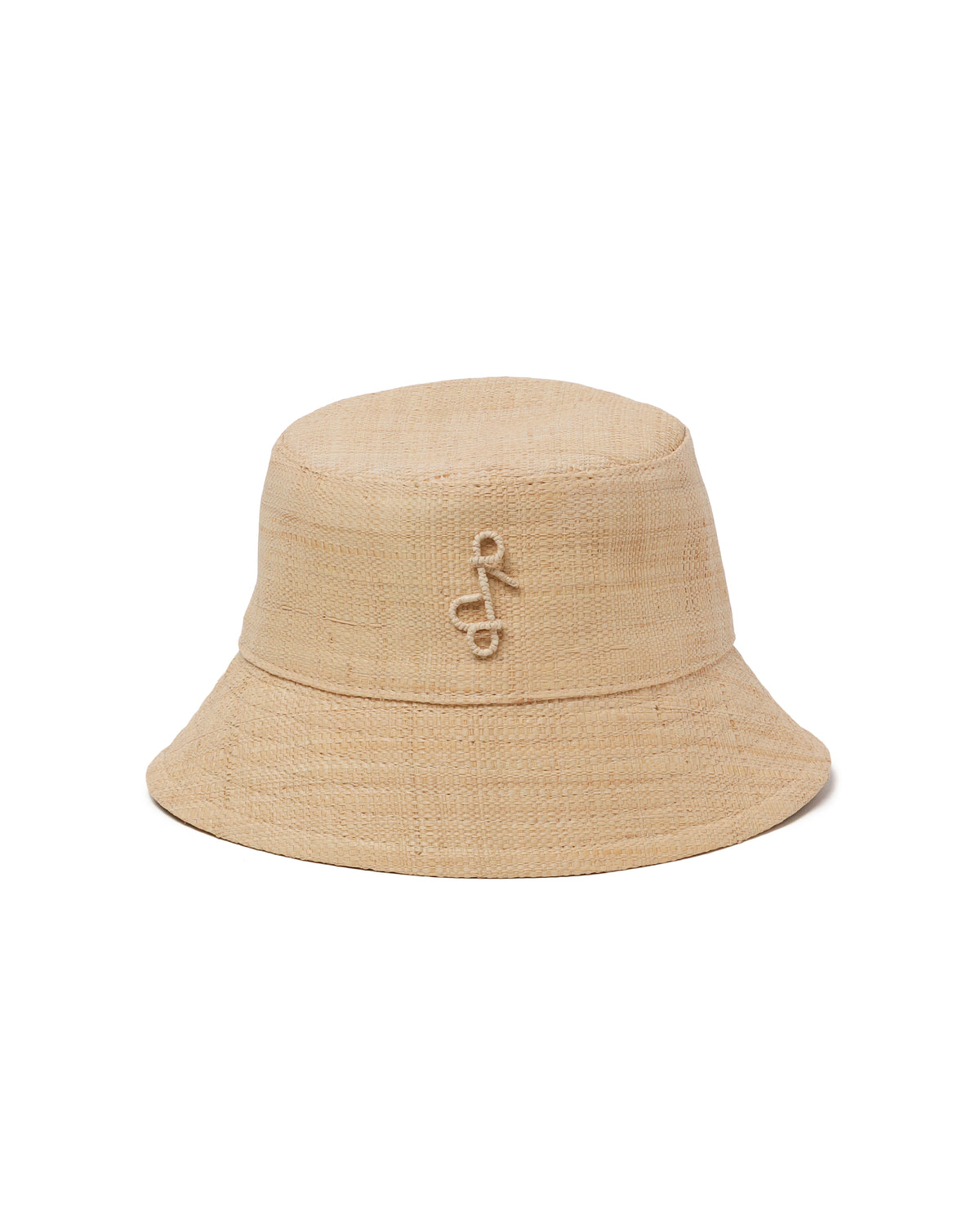 Monogram-embellished bucket hat