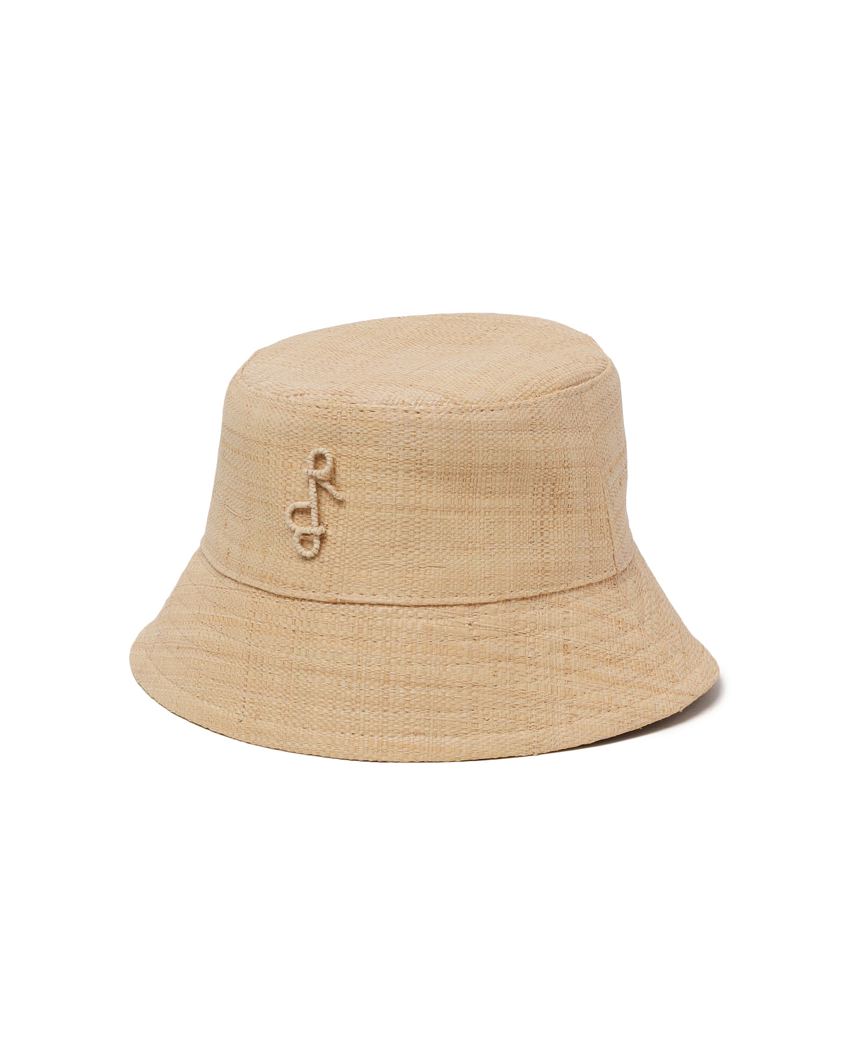 Monogram-embellished bucket hat
