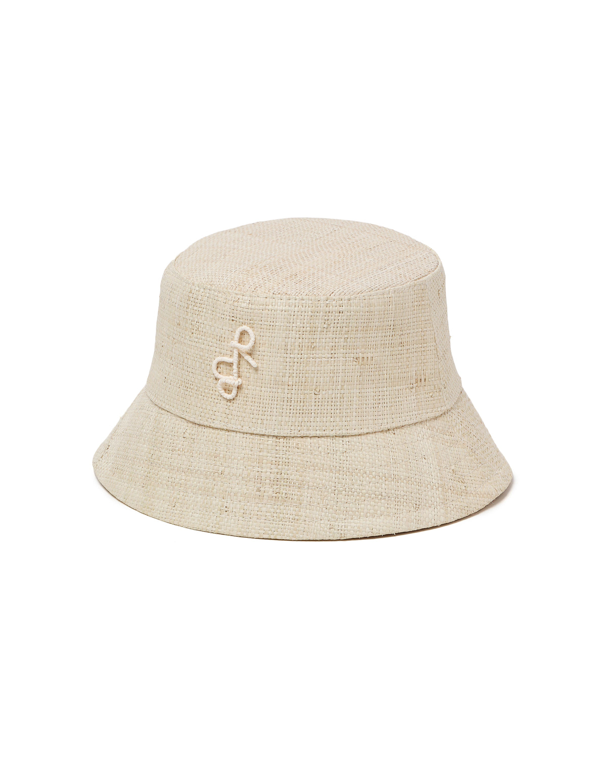 Monogram-embellished bucket hat
