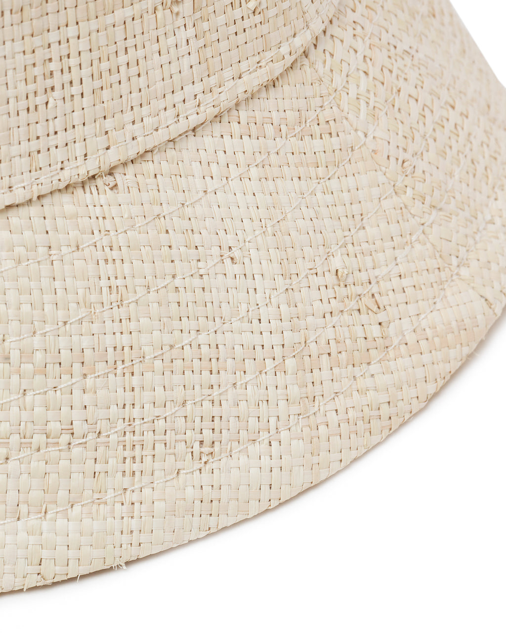 Monogram-embellished bucket hat