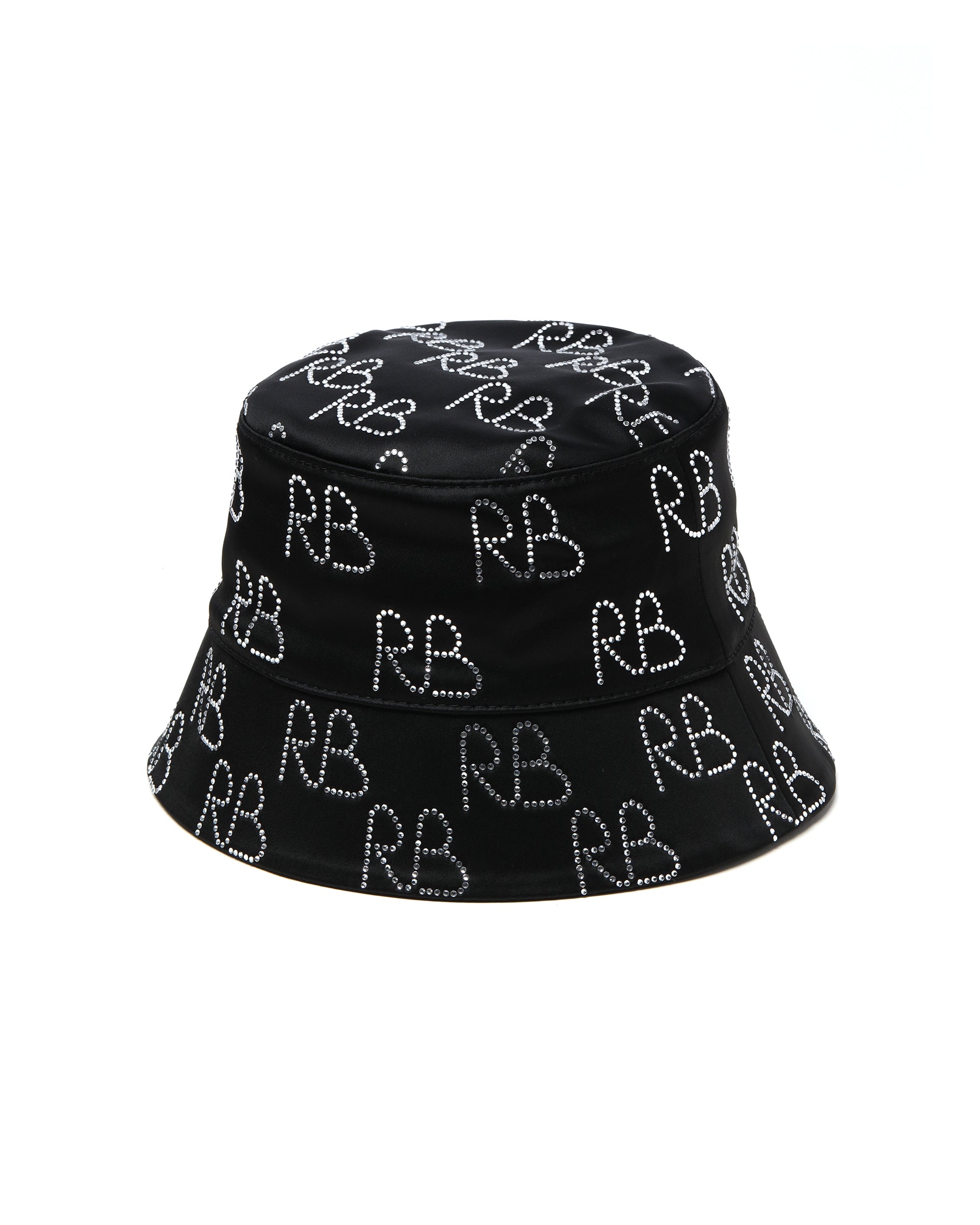 Crystal-embellished bucket hat