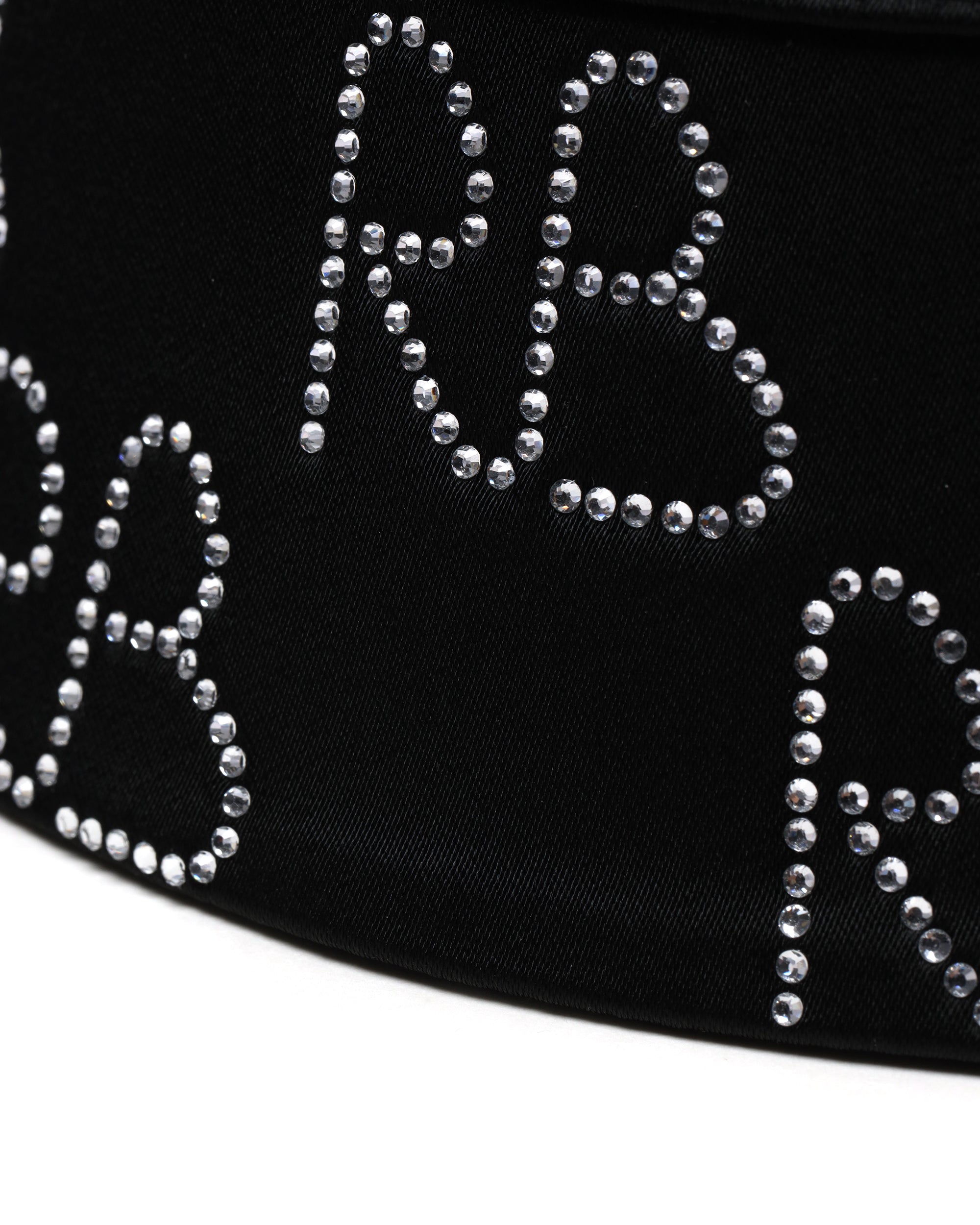 Crystal-embellished bucket hat