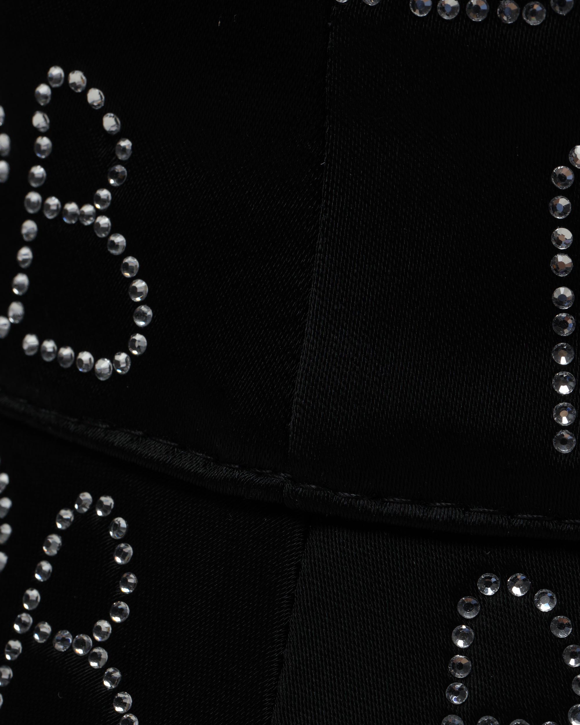 Crystal-embellished bucket hat