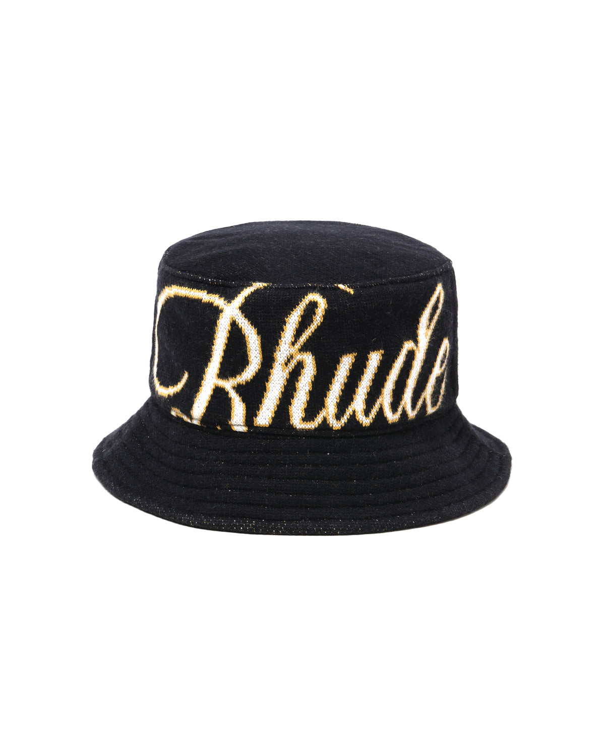Logo-print bucket hat