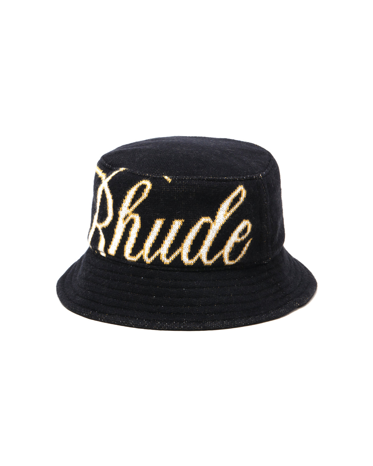 Logo-print bucket hat