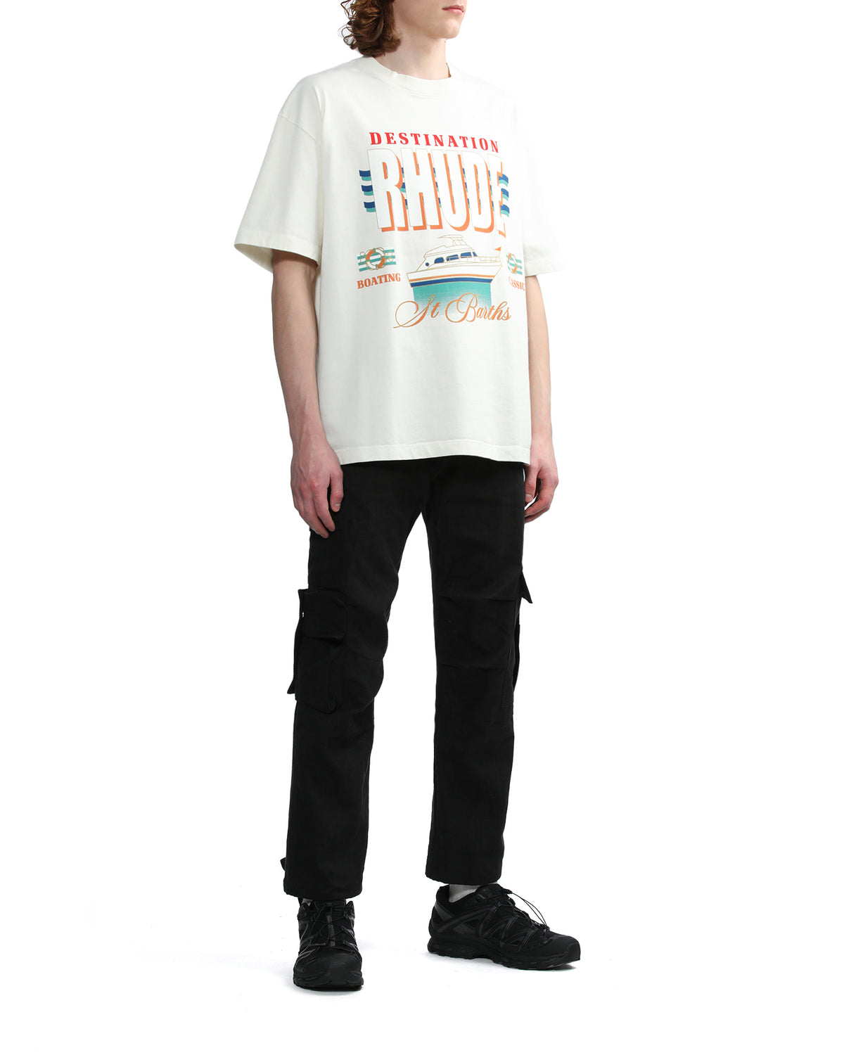 Linen cargo pants