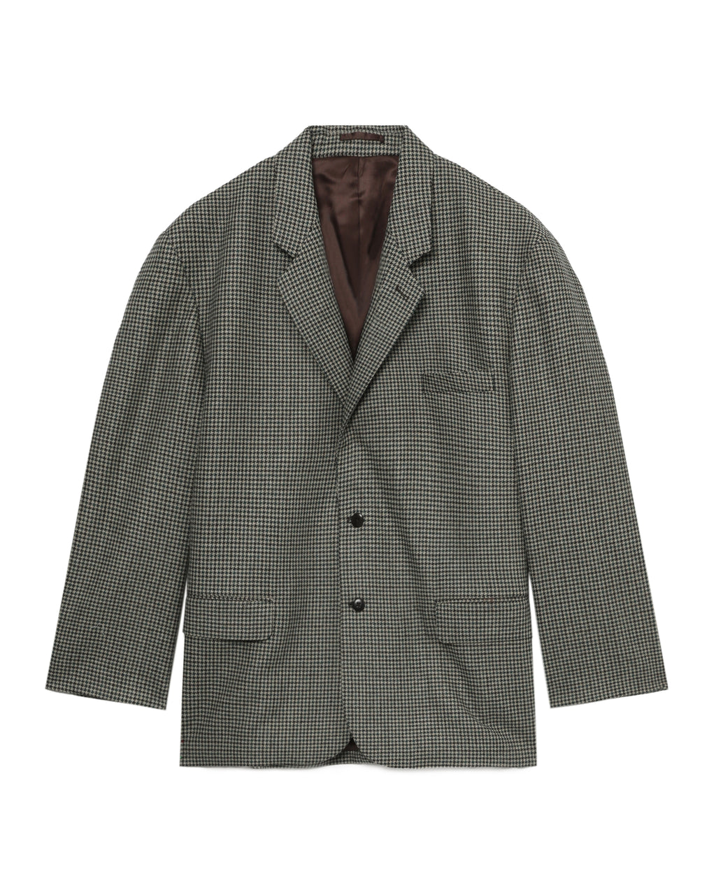 Checked blazer