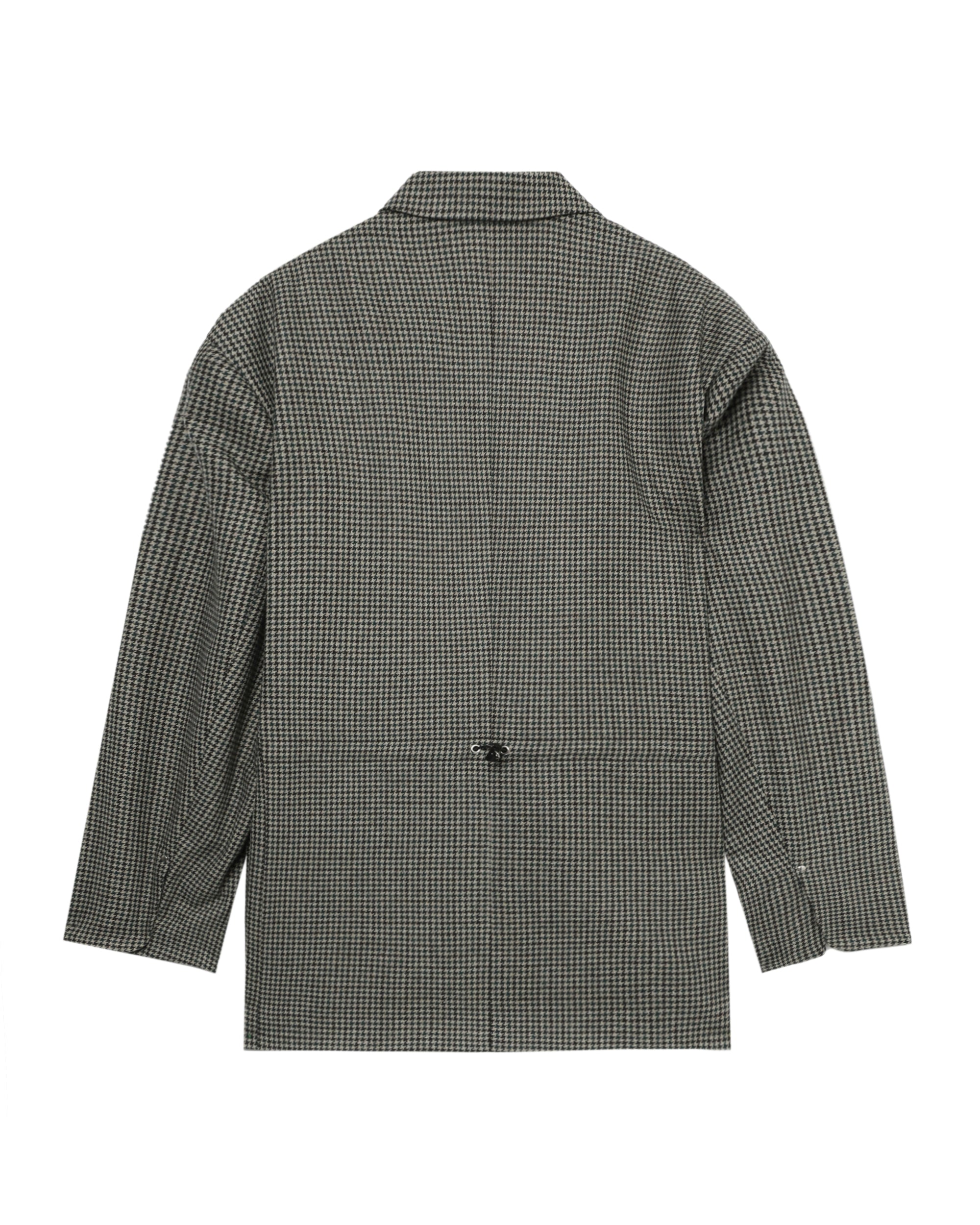 Checked blazer