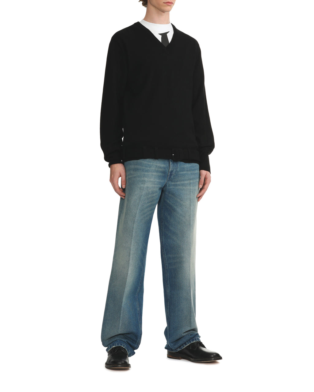 V-neck sweater