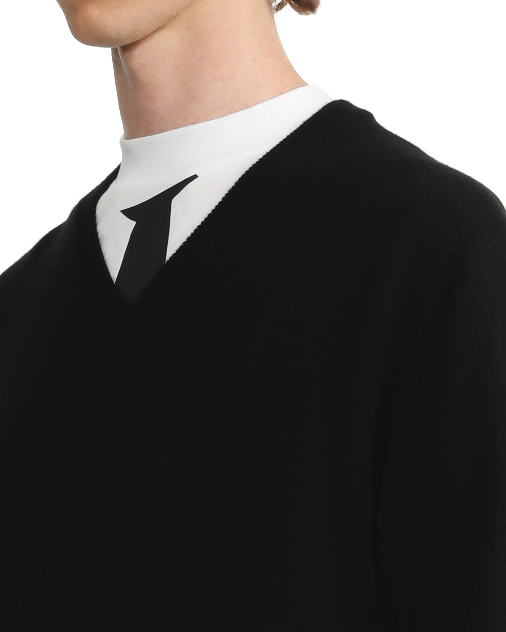 V-neck sweater