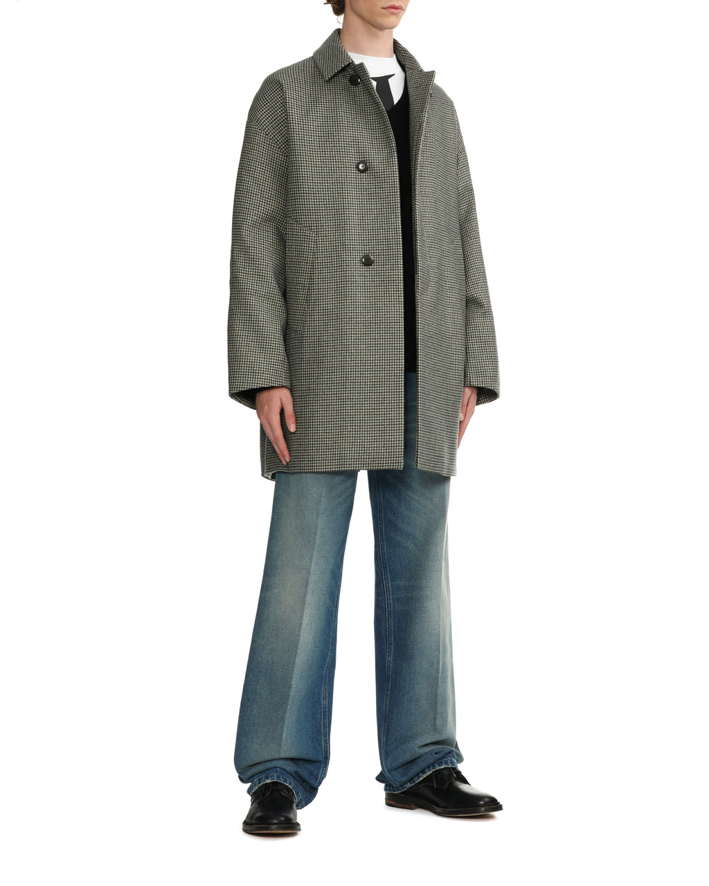 Houndstooth coat