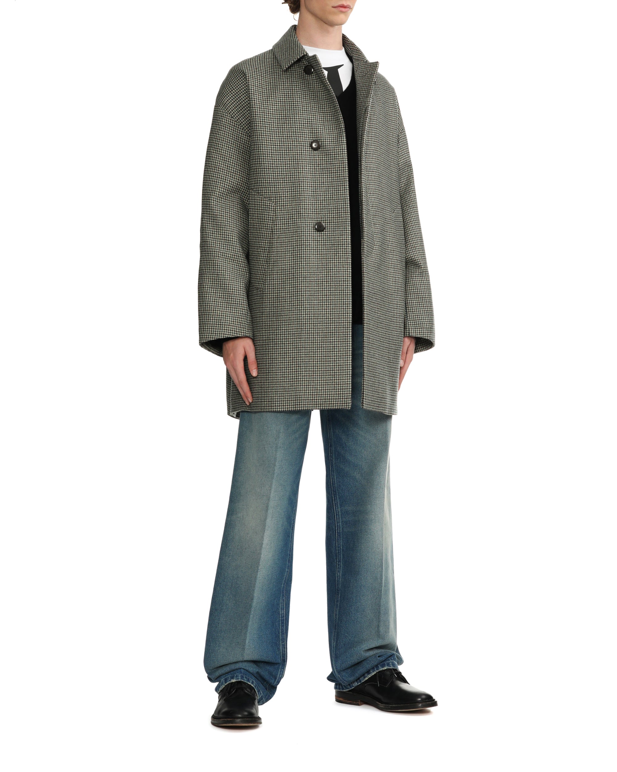 Houndstooth coat