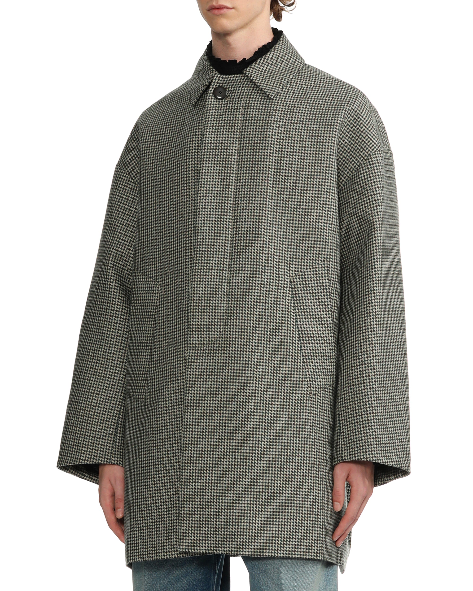 Houndstooth coat