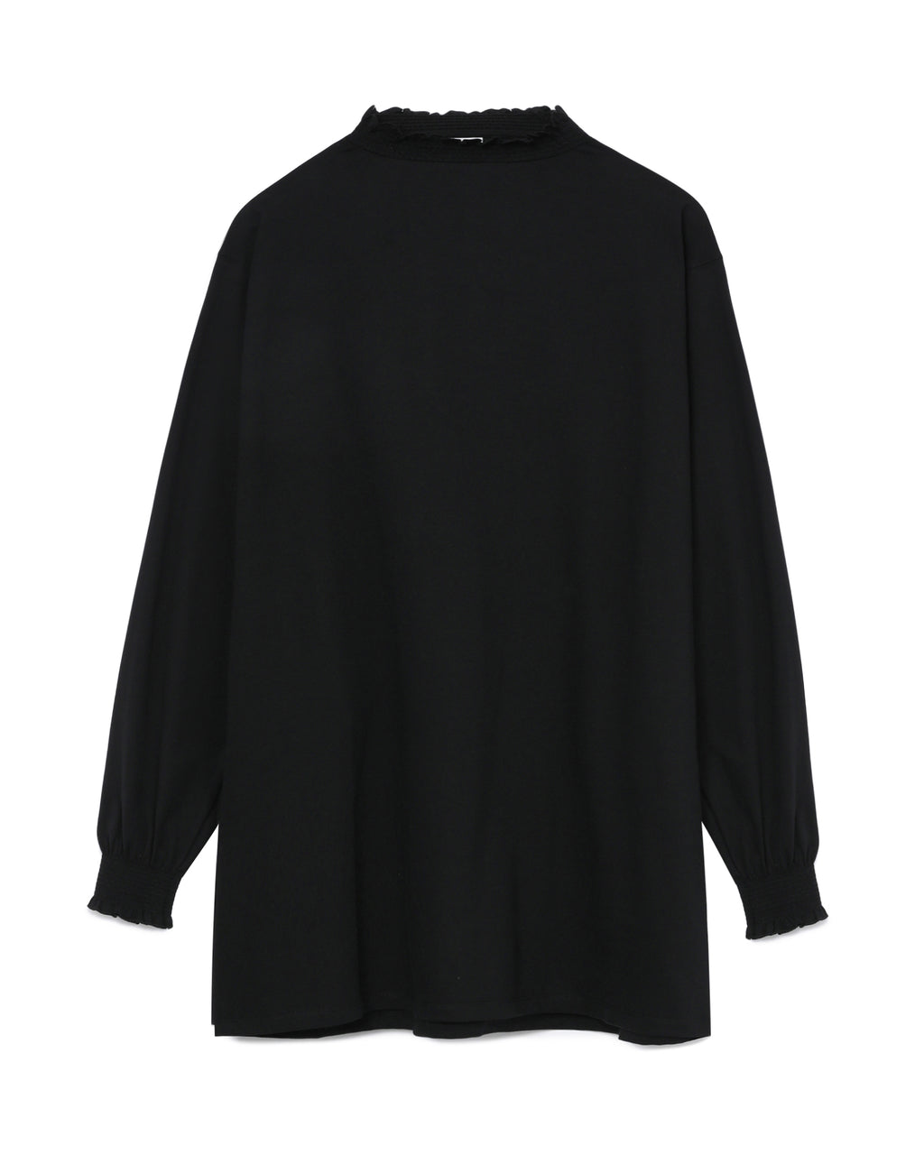 Ruffled neck top