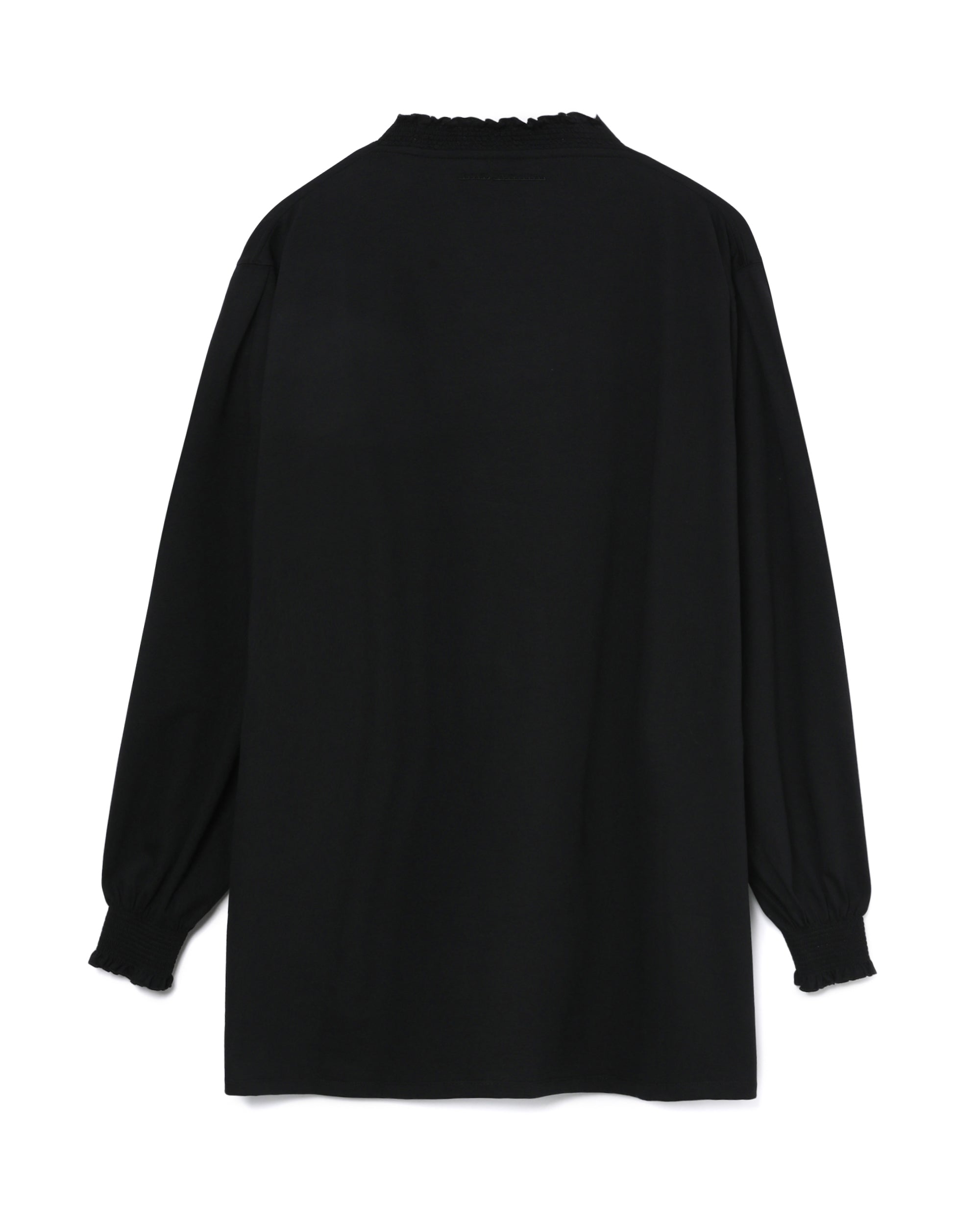 Ruffled neck top