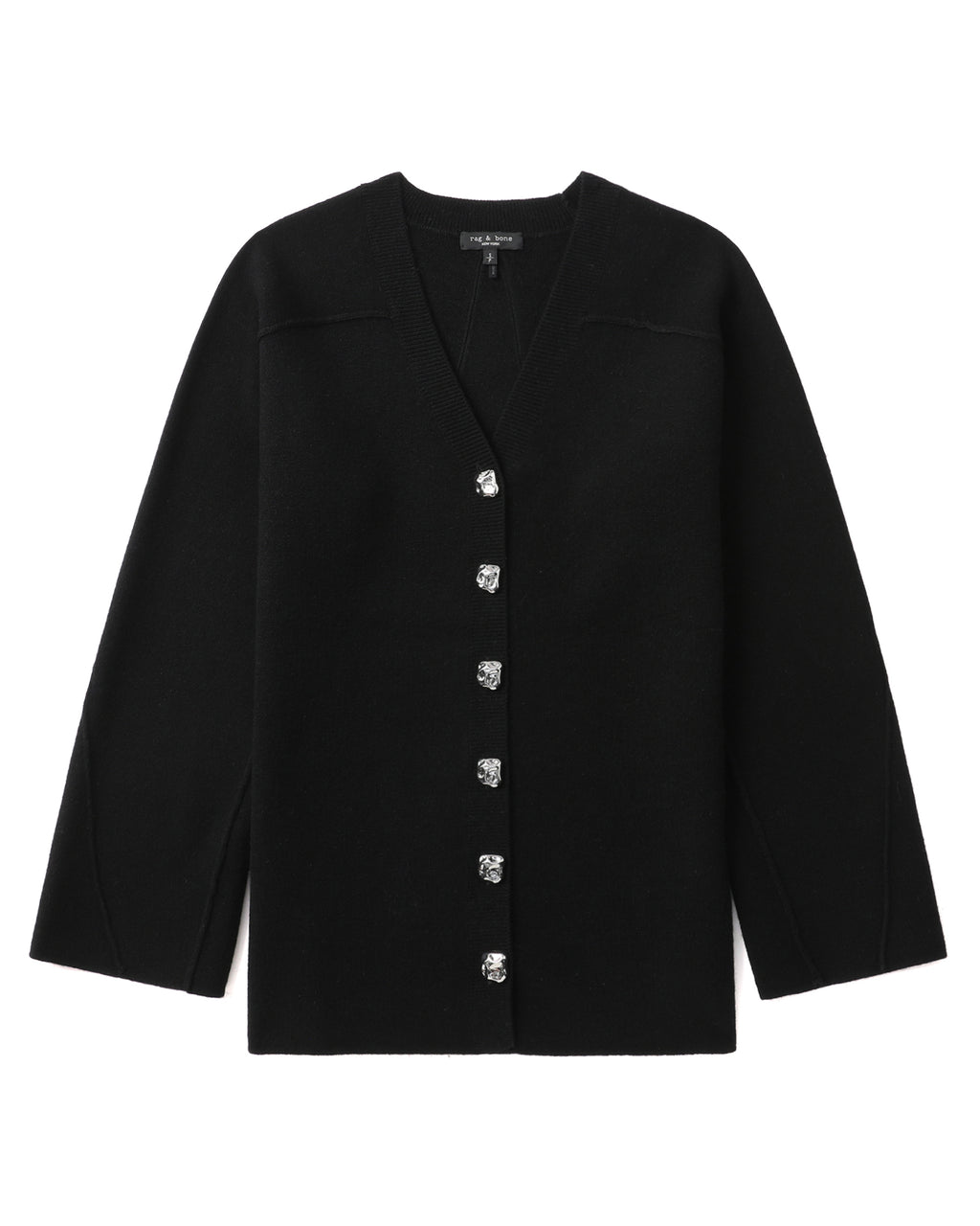 V-neck cardigan
