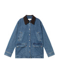 Denim chore jacket