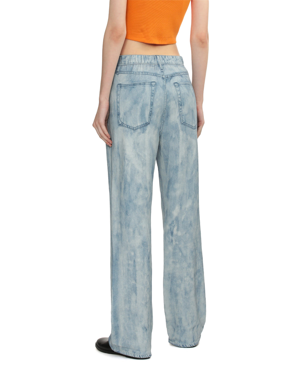 Straight leg jeans