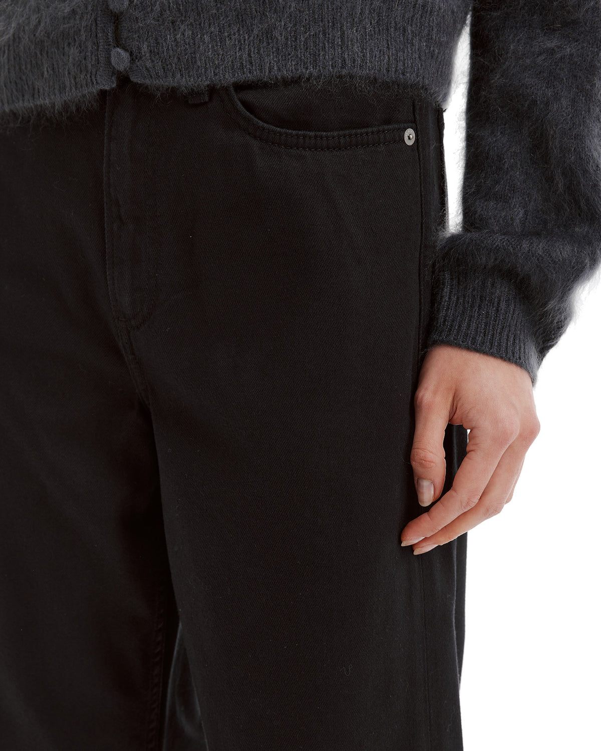 Straight cut jeans