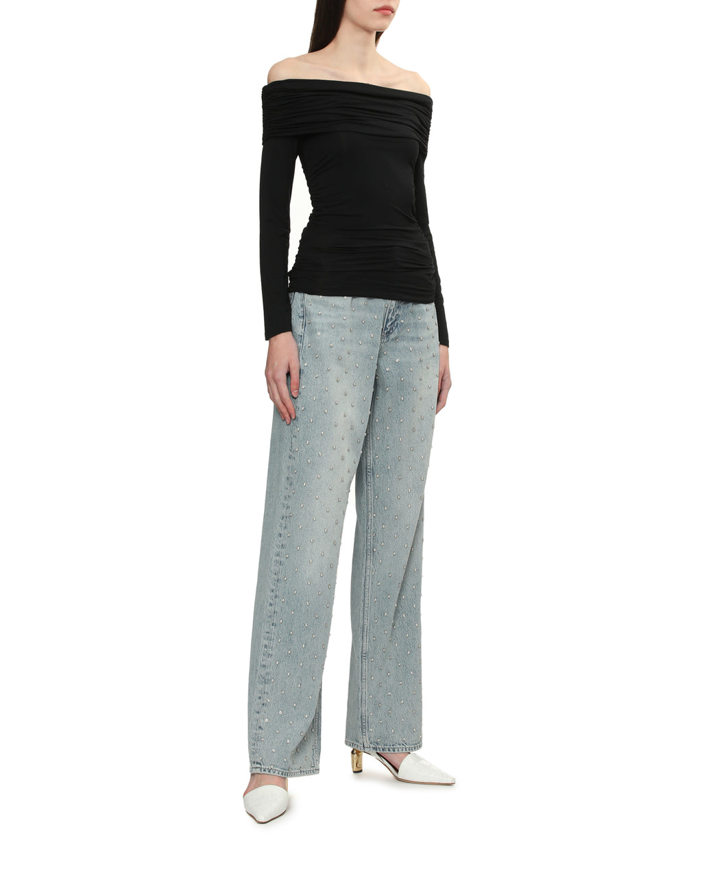 Shea relaxed straight jeans
