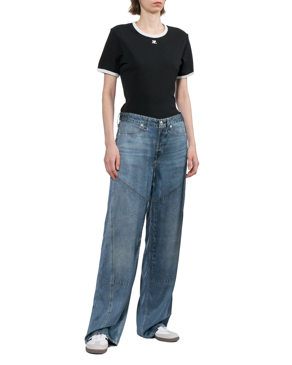 Patchwork jeans