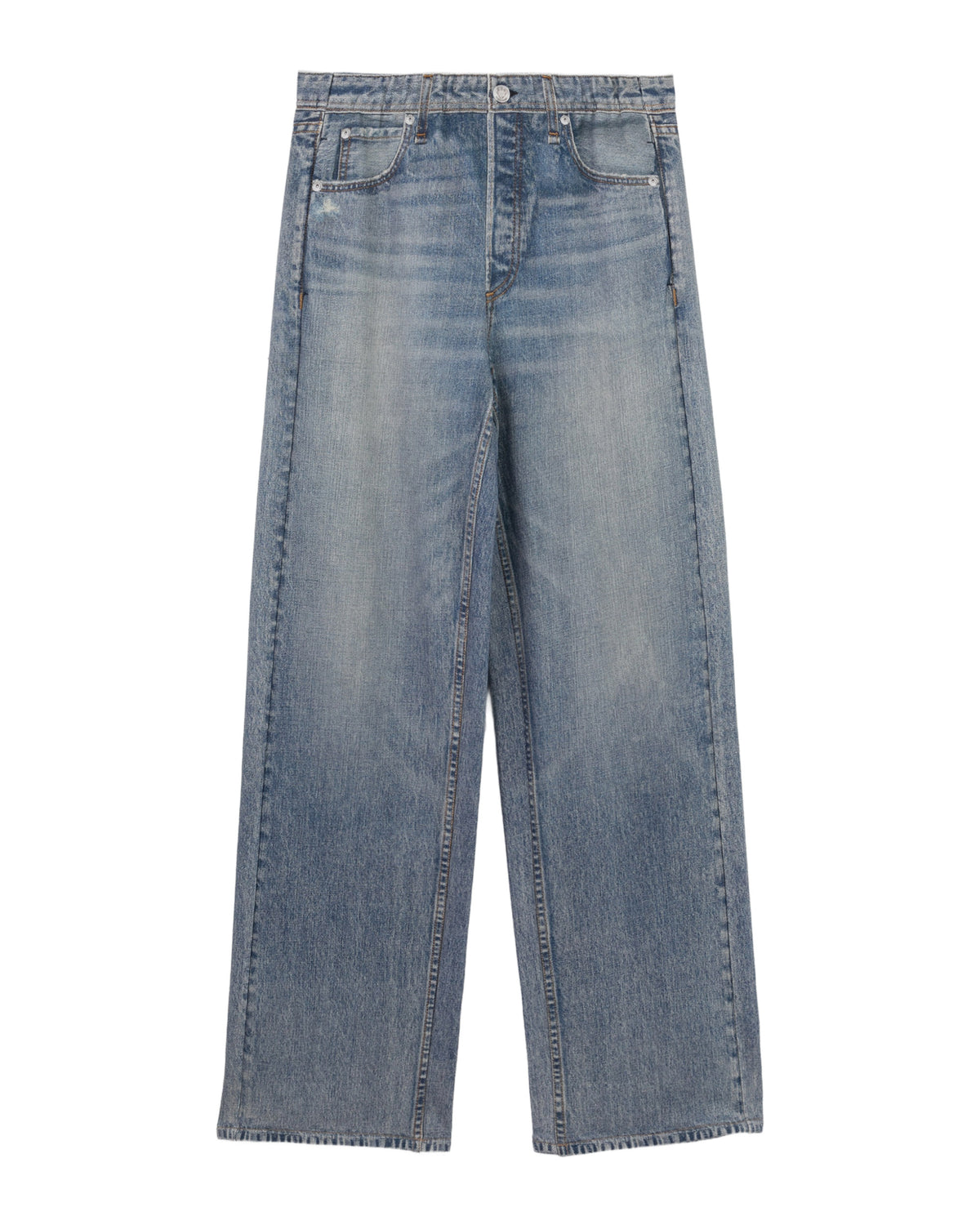 Wide leg jeans