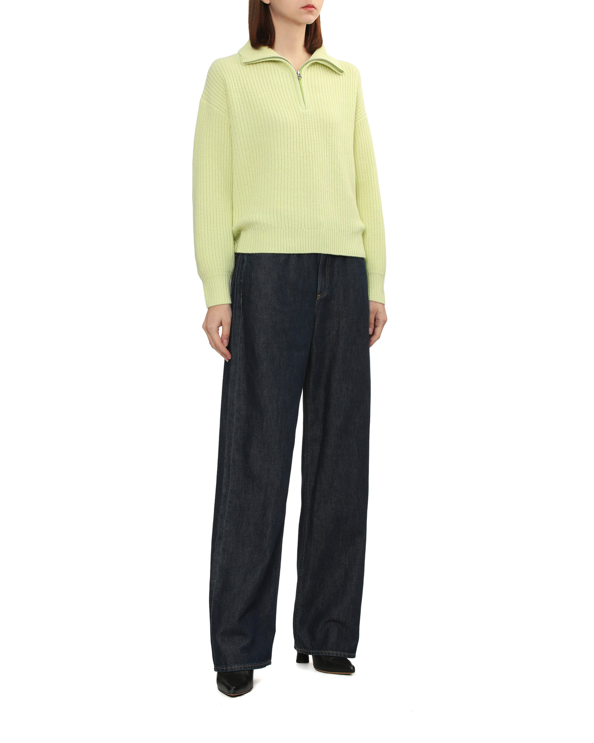 Half-zip sweater