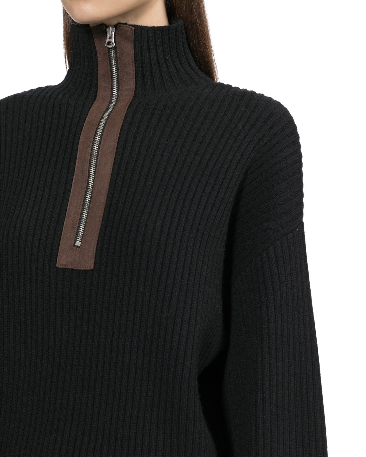Half zip sweater