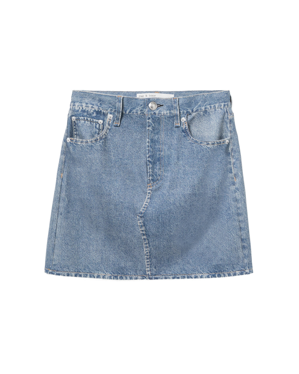 Denim mini skirt