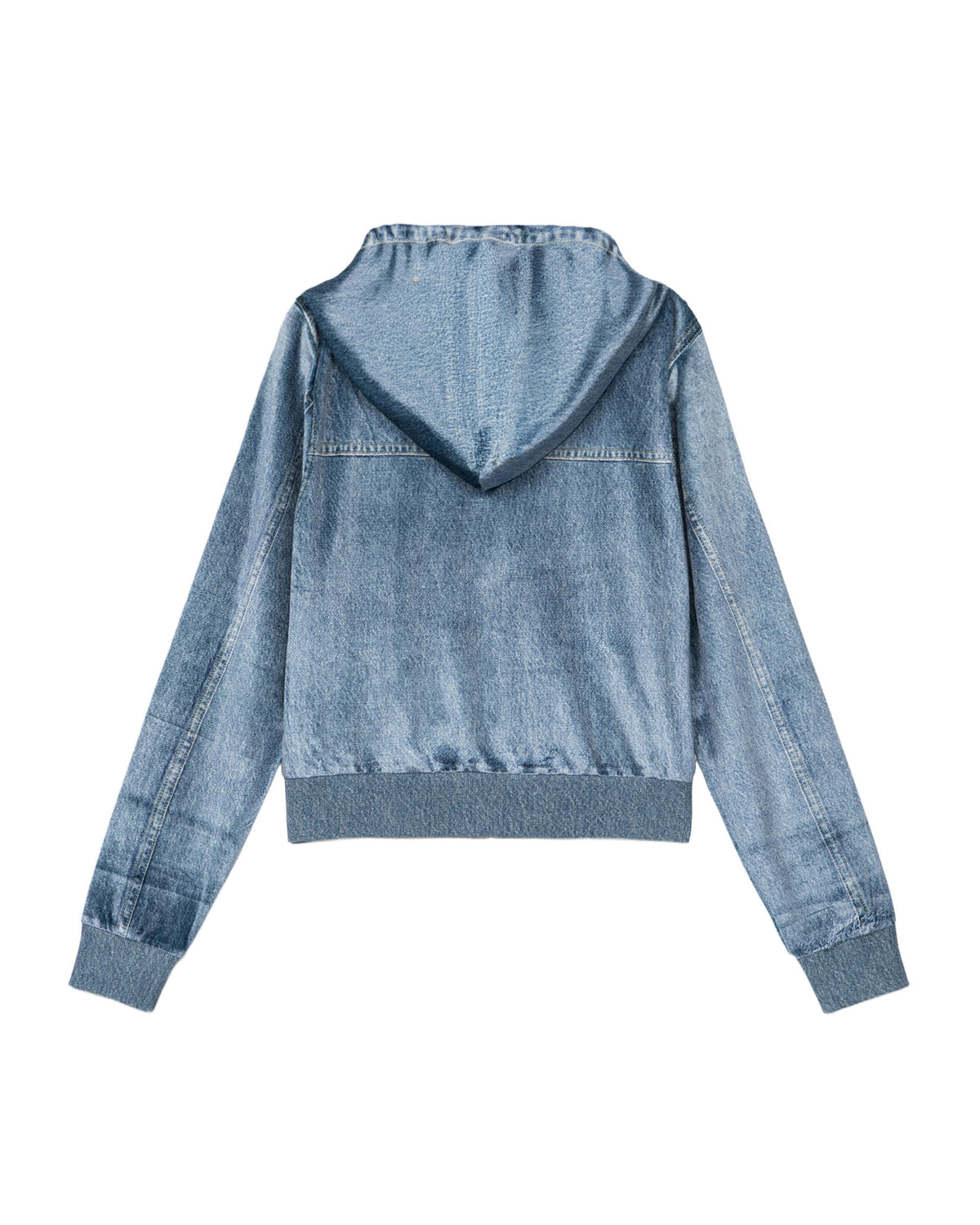Zip through hoodie