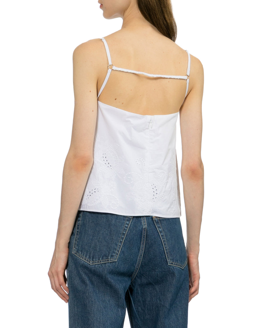 Embroidered cami