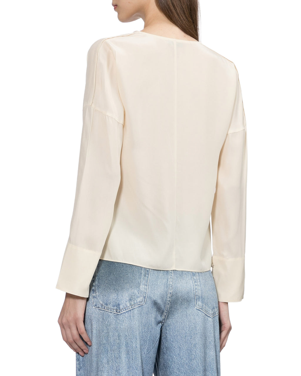 Cowl neck blouse