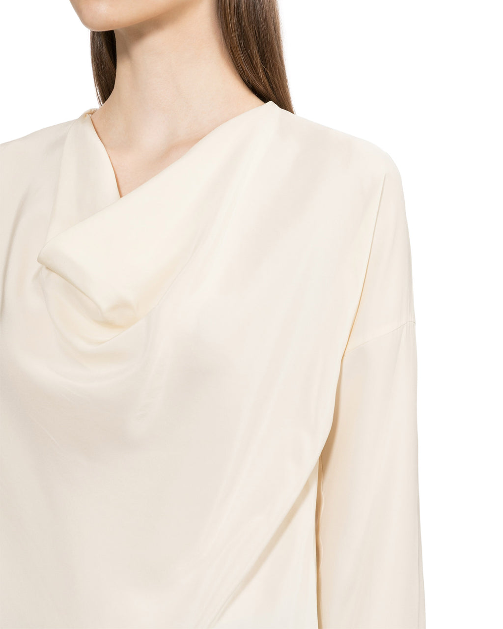 Cowl neck blouse