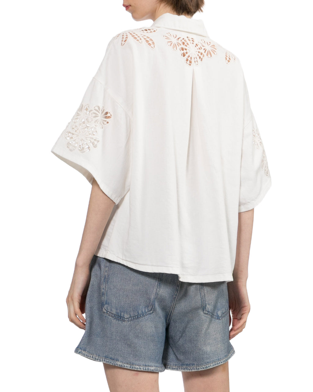 Embroidered top