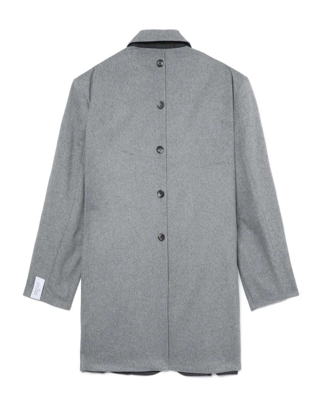 Button embellished coat