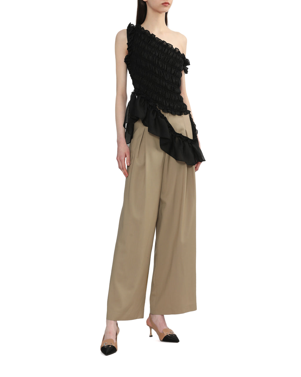 One-shoulder top
