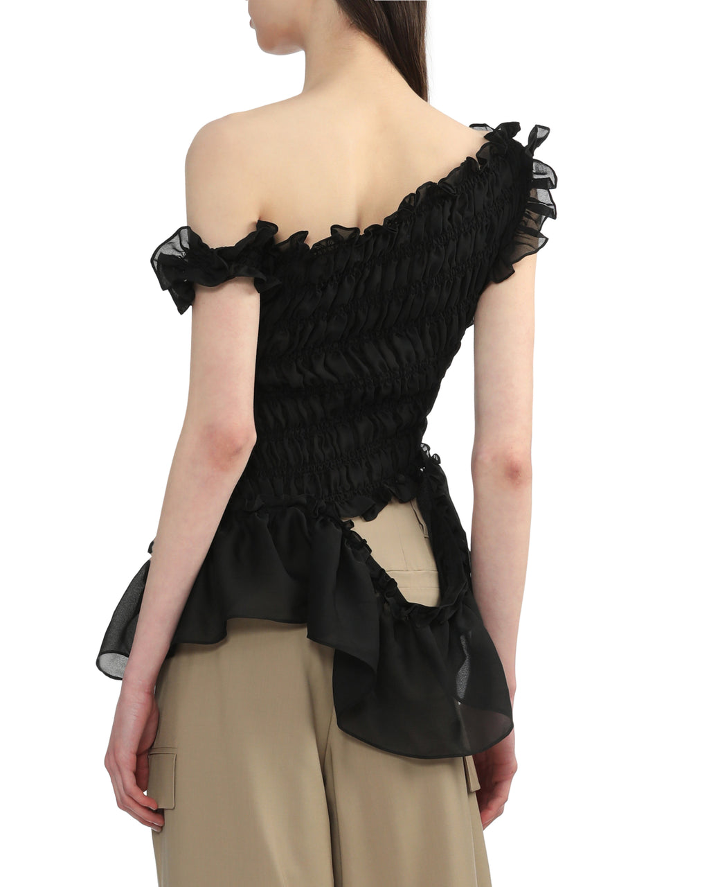 One-shoulder top